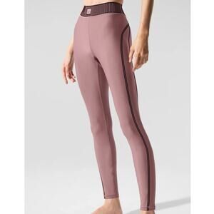 Alo Yoga Airlift High-Waist 7/8 Line Up Legging Smoky Quartz